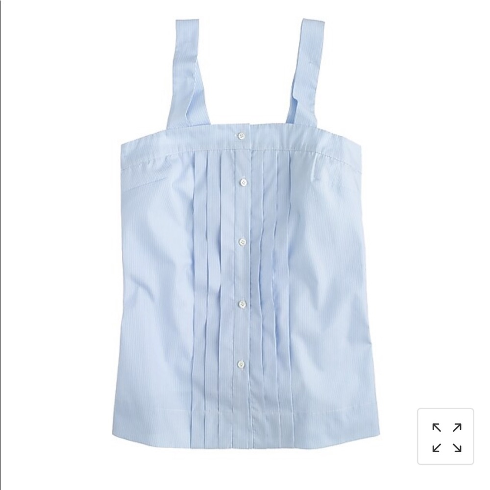 J. Crew Shirting Stripe Tank